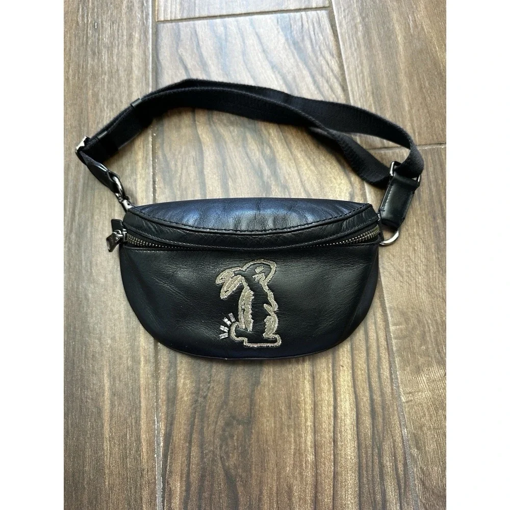 Coach x Selena Gomez Bunny Belt Bag in Black‎ Color